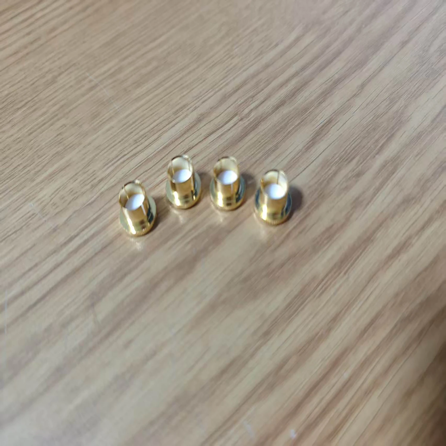 24K Gold Plated Copper RCA Plug Caps HiFi Audio Jack Protective Noise Stopper Dust Cover for Amplifier DAC CD Player