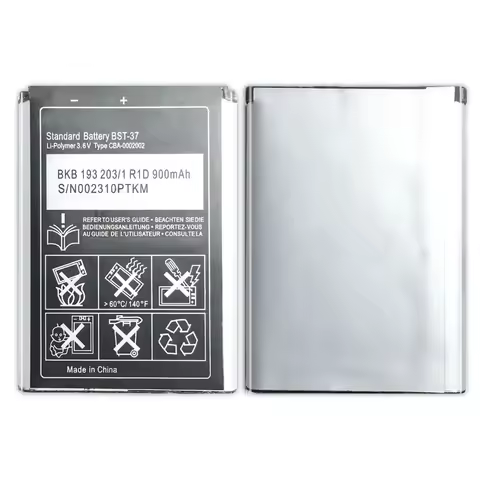 BST-37 Mobile Battery For Sony Ericsson K750 D750i K758C S600C V600 V600i W550C W550I W600 W600c W700 W710 W710C W800 BST 37