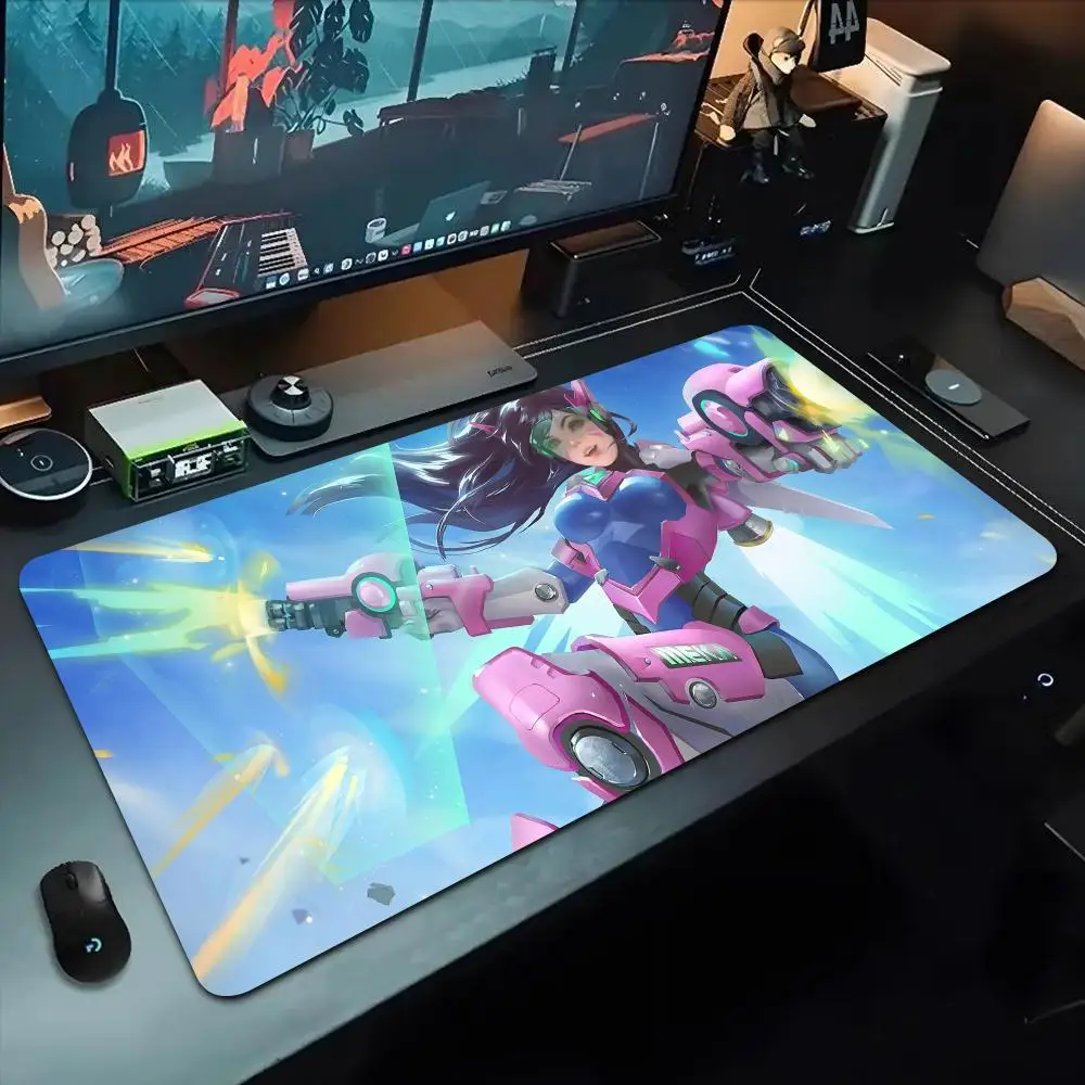 

Коврик для мыши DVA с игровым персонажем 500X1000 мм, большой игровой коврик для мыши Gamer XL, резиновый коврик для клавиатуры отаку, коврик для ноутбука, стола