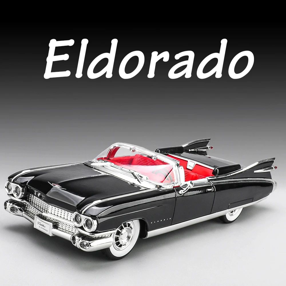 

1:24 Eldorado ONE спортивный автомобиль, литая под давлением модель из сплава, игрушки со звуковым светом, откатные двери, открытый автомобиль, сбор хобби, подарок для мальчика