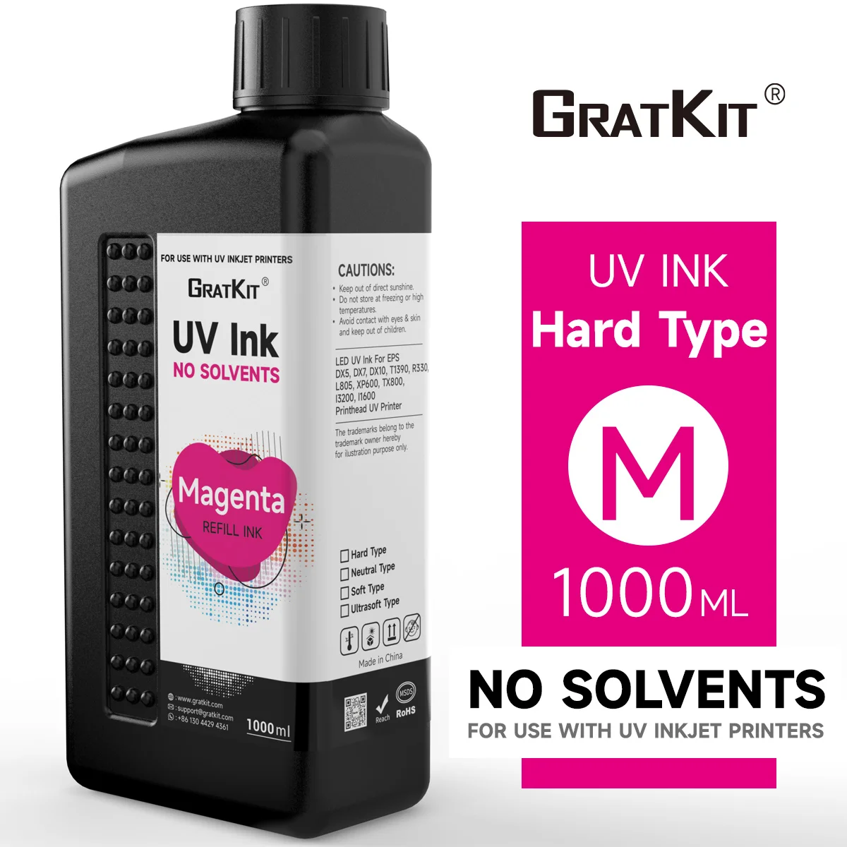 УФ-принтер, заправка для микрорельефной печати 3D, чернила нейтрального типа для печатающей головки EPSON DX5 DX7 DX10 TX800 XP600 L805 R330 I3200 I1600