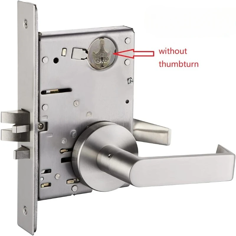 Commercial Mortise Lockset with Lever for Entry/Office Door