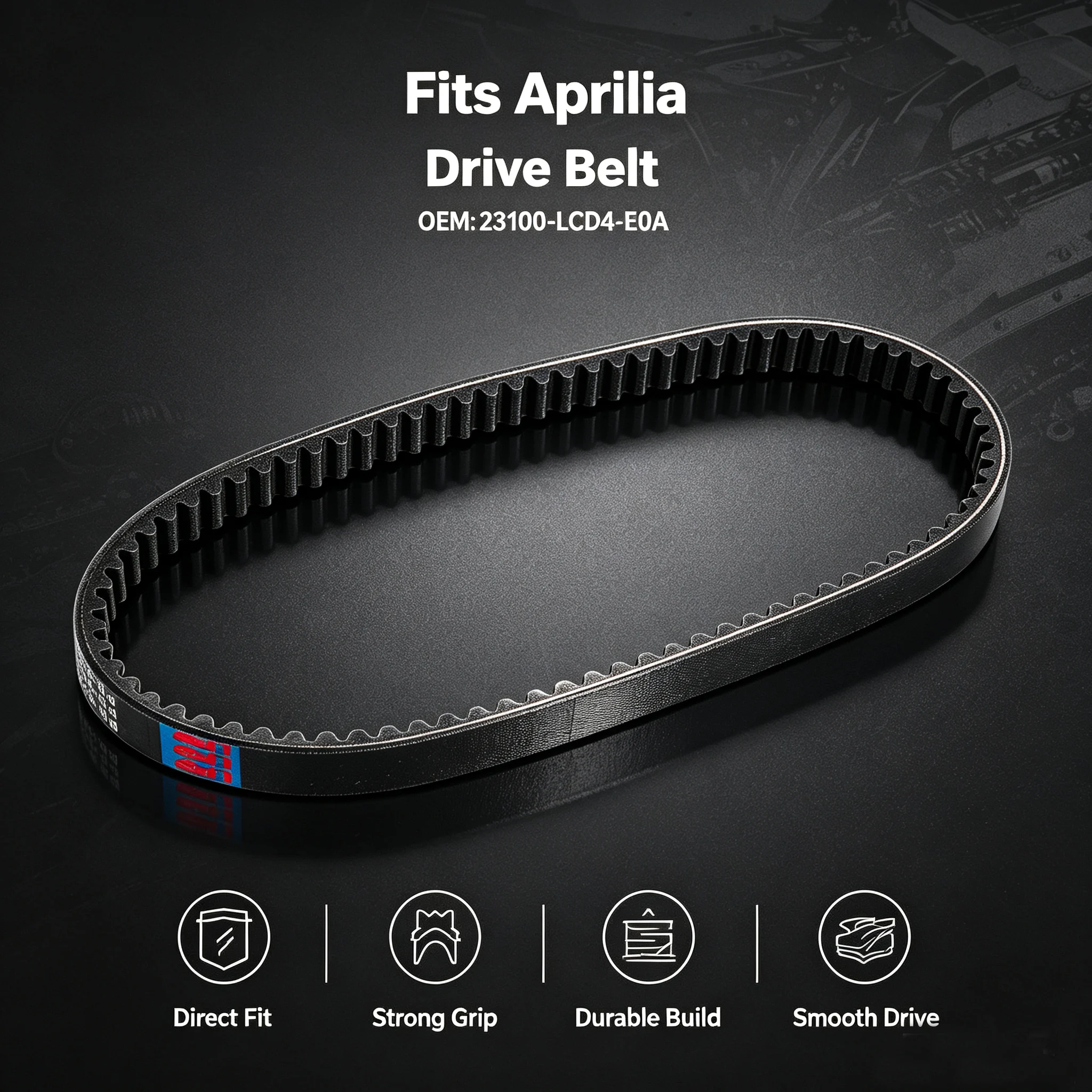 23100-LCD4-E0A Drive CVT Belt For Kymco Agility 150 R16+ City Plus 200 City Like 200i People S 200 200i