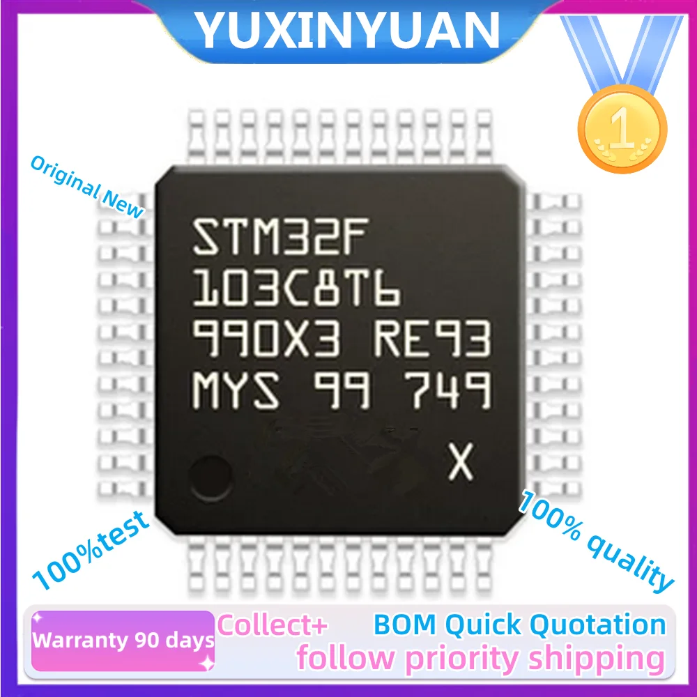 

1 шт., STM32F103RCT6 STM32F405RGT6 STM32F030C8T6 STM32F407VGT6 STM32F030K6T6 IC в наличии