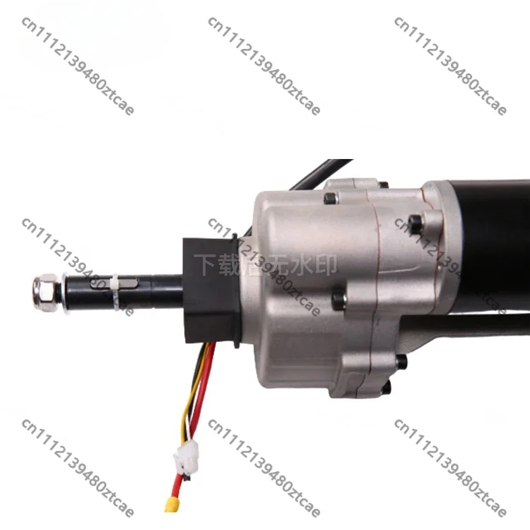 Go Kart Rear Axle Assembly Differential Drive Shaft, 12V 24V DC Motor for Electric Tricycle Mobility Scooter