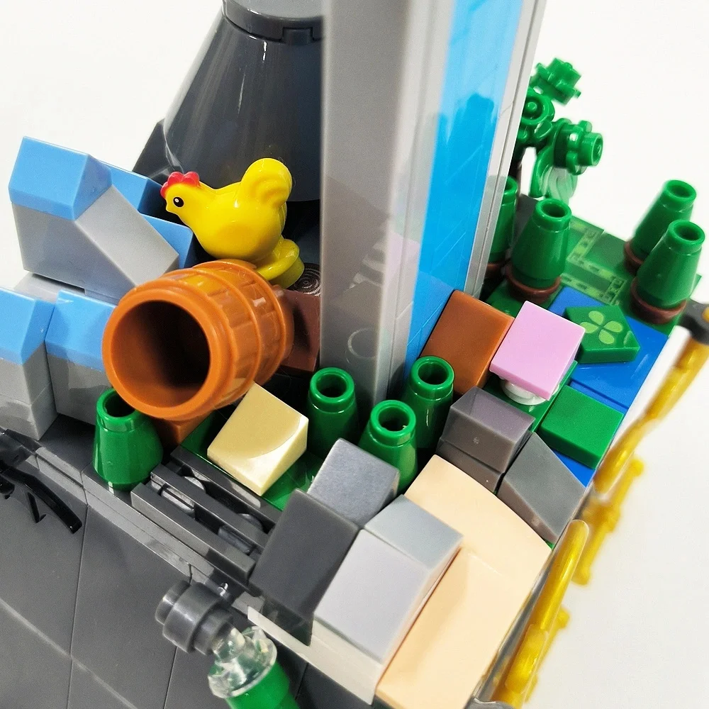 MOC Master Sword 455 шт. строительные блоки сборка игрушки модель меча кирпичи игрушки украшения комнаты Новый год подарки на Рождество и день рождения