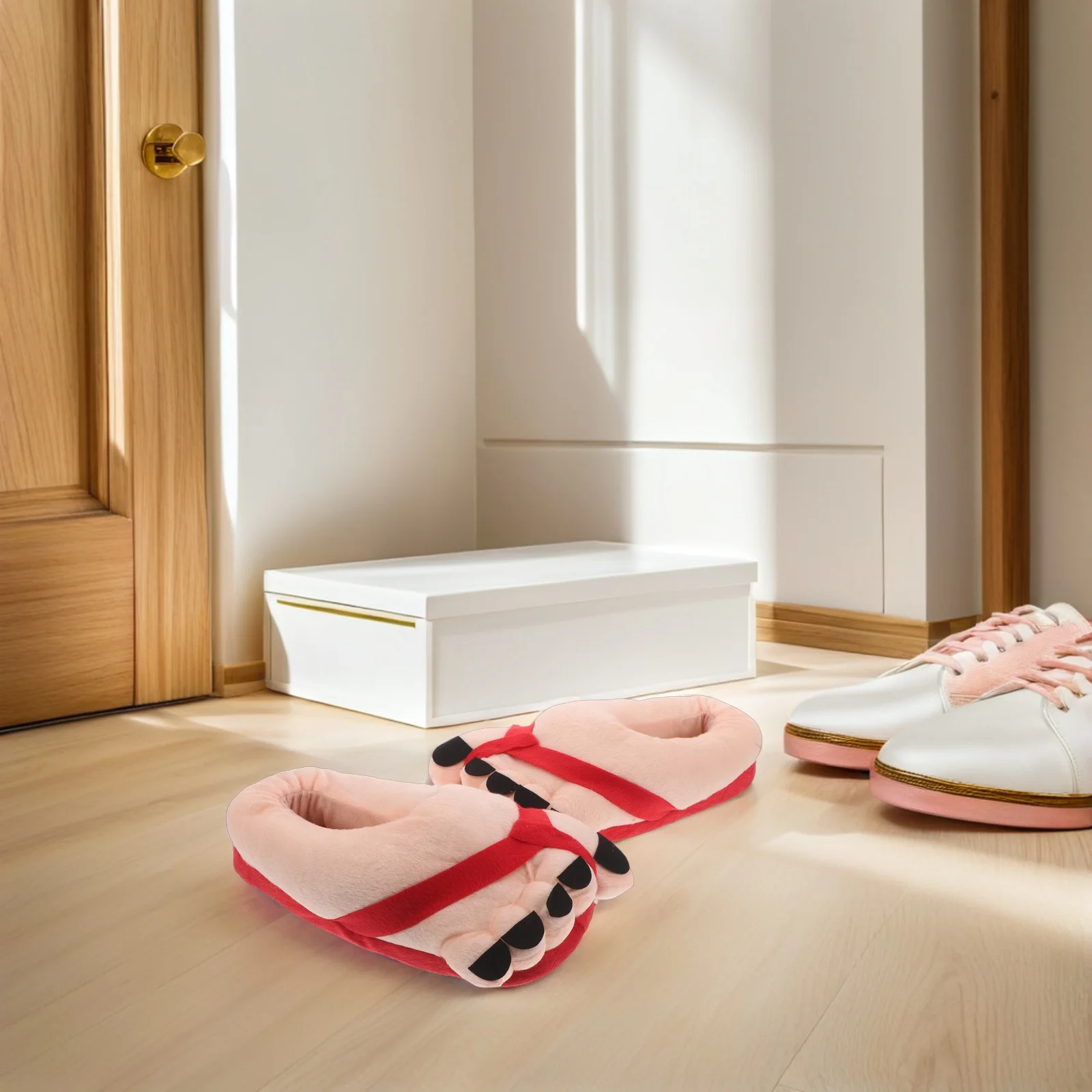 1 زوج النعال أقدام عملاقة حجم 34-40 المتضخم أحذية الحفلات الهالوين للرجال النساء زي المزحة الدعائم حفلة تنكرية تأثيري