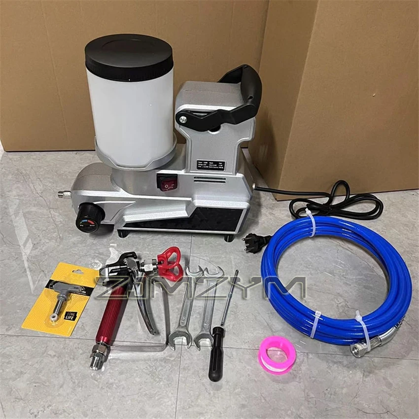 Household Spray Painting Machine High-pressure Airless Spraying Machine Paint Latex Paint Spraying Machine 220V 1600W 2.5L/min