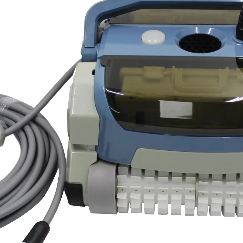 

Hot Style With Rope Connection Powerful Rechargeable Clean Robot Automatic Cleaner for Fiberglass Pools Underwater Cord