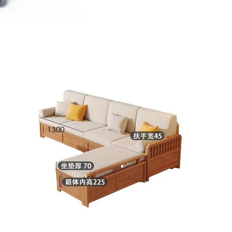

Mahogany solid wood hair, living room corner high box storage, modern simple white oak winter and summer
