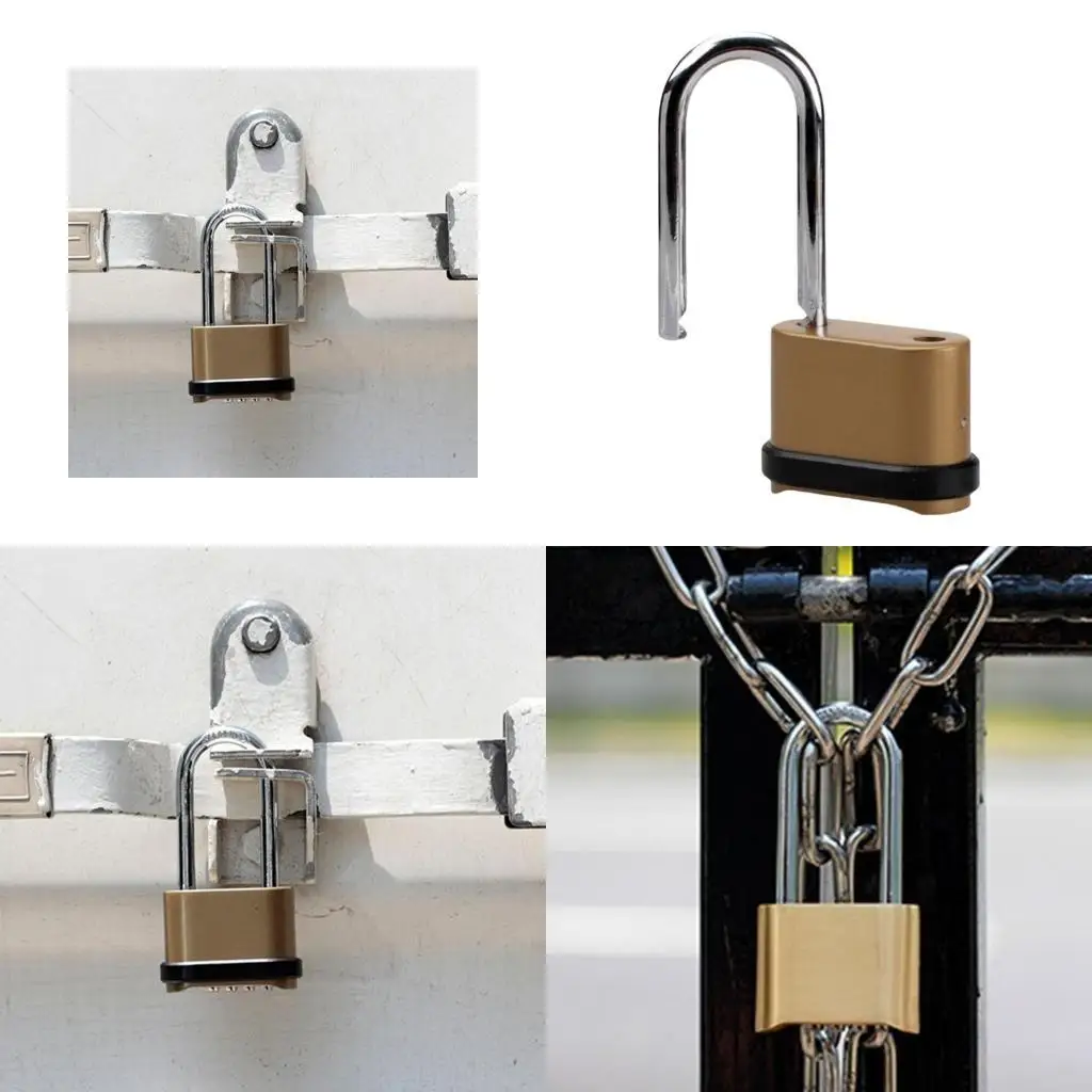 R9UF مجموعة من السبائك القوية العملية وأرقام القفل رمز قابل للتخصيص مع تصميمات أنيقة لحماية موثوقة