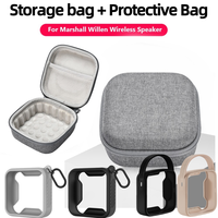 Waterproof Bluetooth-compatible Speaker Pouch Portable Lightweight Hard EVA Speaker Storage Bag Anti-scratch for Marshall Willen