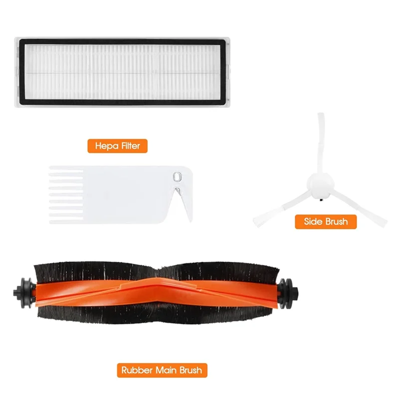 Parti di accessori per la consegna in 24 ore per Xiaomi X20 + X20 Plus Parti per aspirapolvere robot Spazzola laterale principale Accessori per filtri Hepa