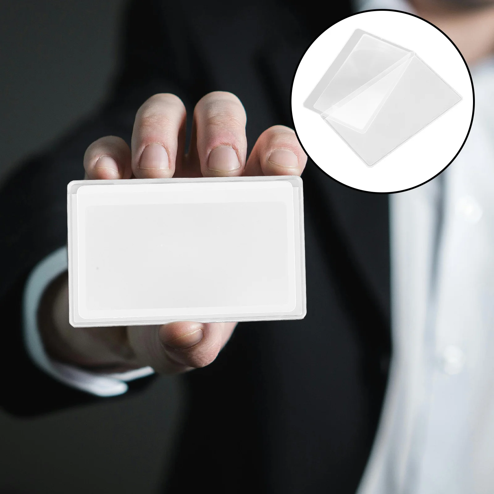 

20pcs Ultra-Thin Magnifying Sheet For Reading Clear Page Magnifier Sturdy Pvc Lens Portable Bookmark Reader Aid For Books