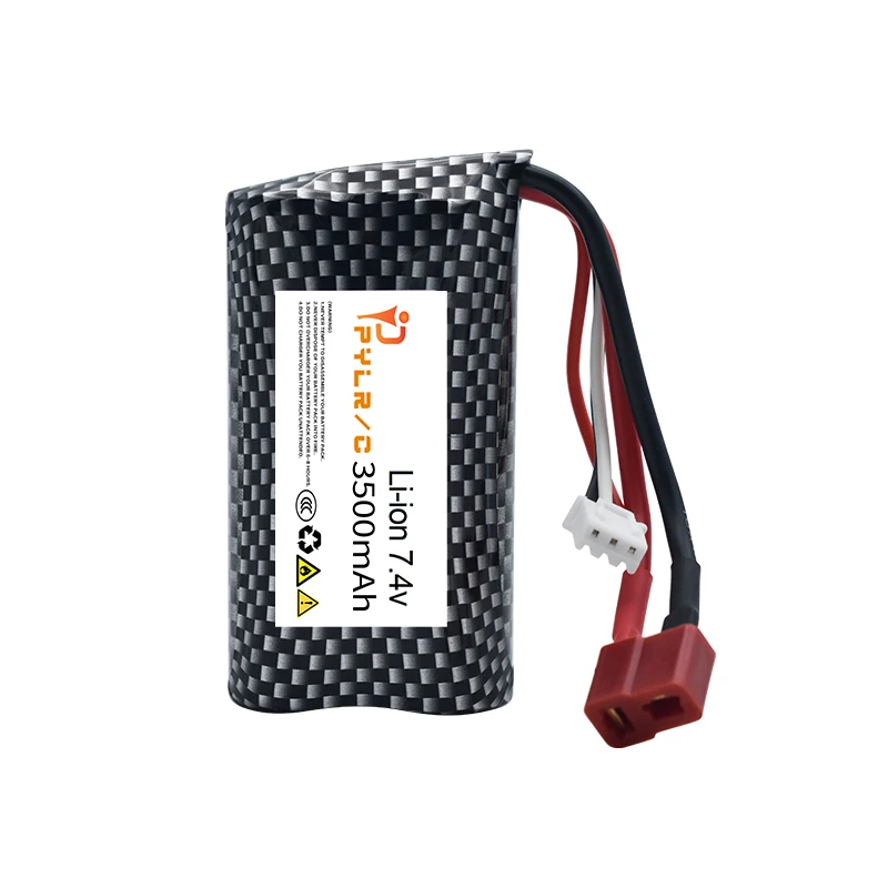 Batería Li-ion 7,4V 3500mAh 18650 para WLtoys RC 2S - imagen 5