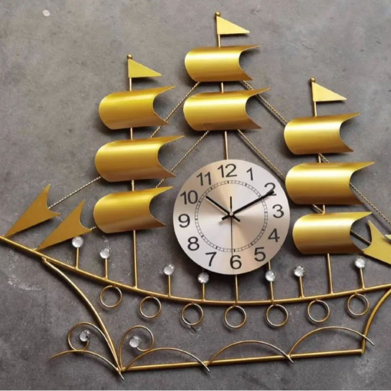 Interior Luxury Electronic Lounge Wall Clocks Bedroom Design Modern Wall Clocks Trendy Unique Nordic Reloj Home Decor Items