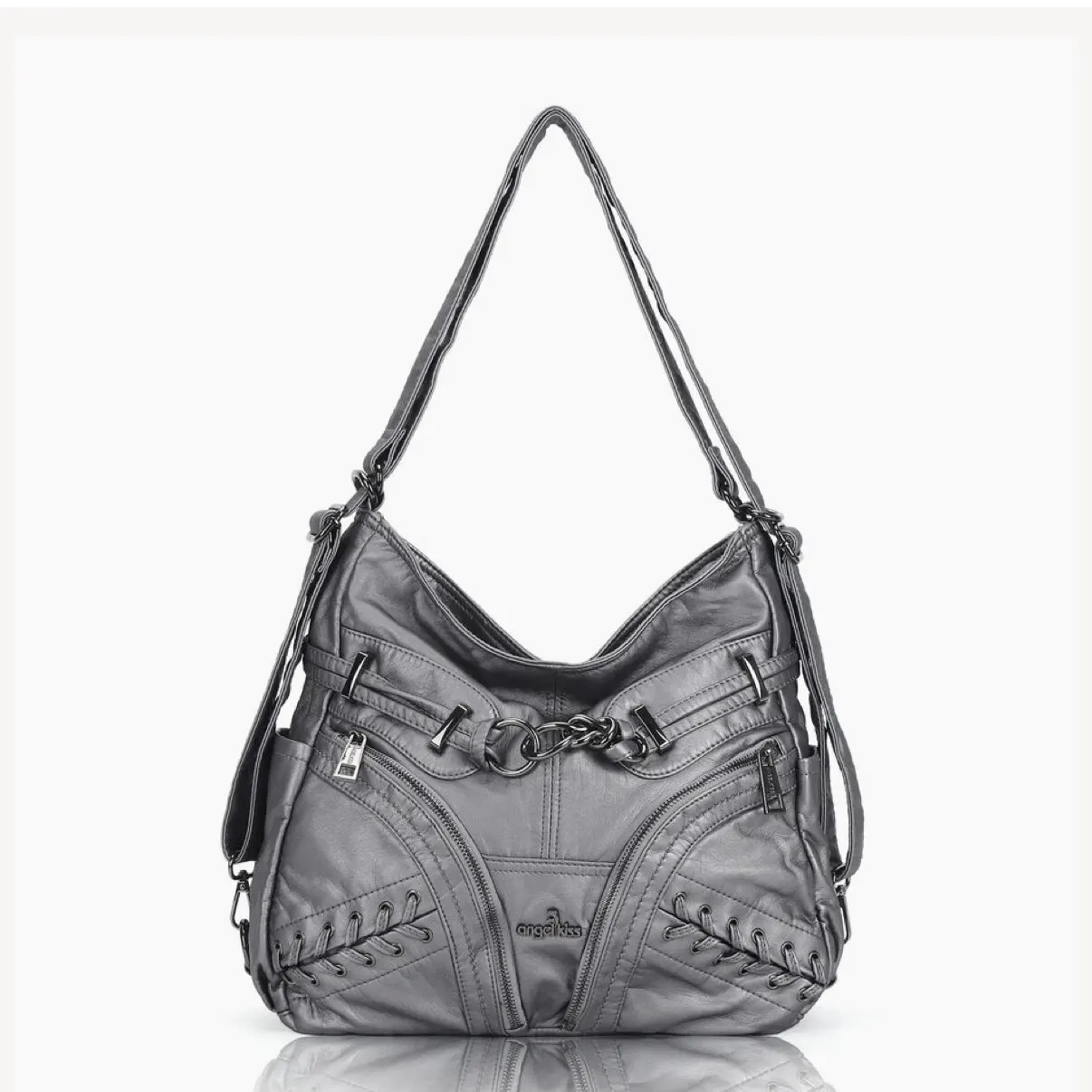 Original Niche Designer Brand New High Quality Retro Motorcycle Bag Large Capacity Casual Shoulder Crossbody Bag for Women