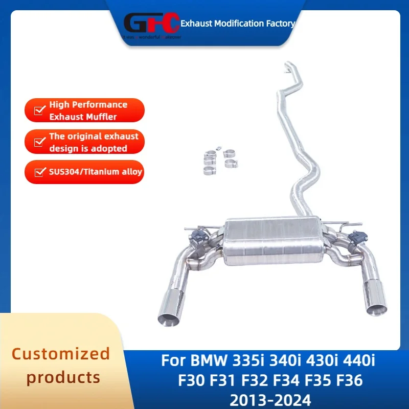 

Высокопроизводительная выхлопная система GFC Catback Valvetronic для BMW 335i 340i 430i 440i F30 F31 F32 F34 F35 F36