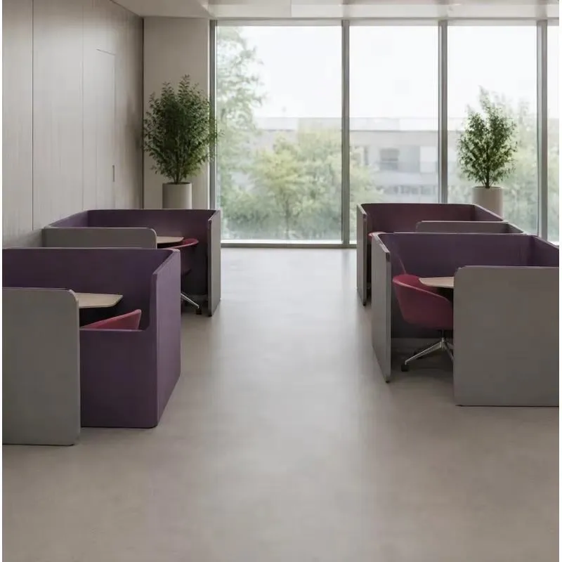 Soundproof Modular Private Office Cubicles Indoor Meeting Room Partitions Easy Assembly for School Commercial Use