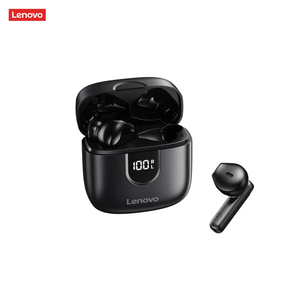 Lenovo-Bluetooth 5.4ワイヤレスヘッドセット,デュアルモードデコード,長距離,高音質,ea120