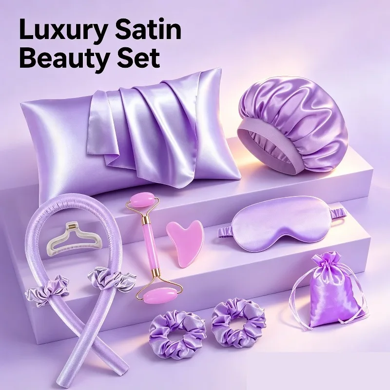 

12Pcs Foam Heatless Hair Curlers Soft Sponge Rollers No Heat Overnight Large Loose Waves Styling Tools Set