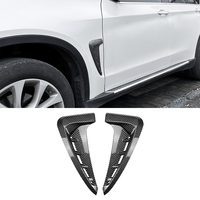 For BMW X5 F15 M Sport 2014-2018 Car Side Air Fender Vent Cover Trim Protection ABS Decoration Styling Sticker