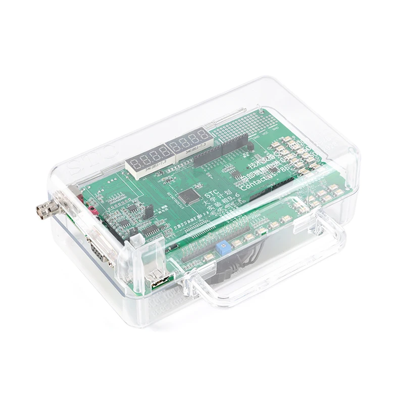 

Original genuine STC32G12K128 development board experimental box 9.6 51 MCU development board