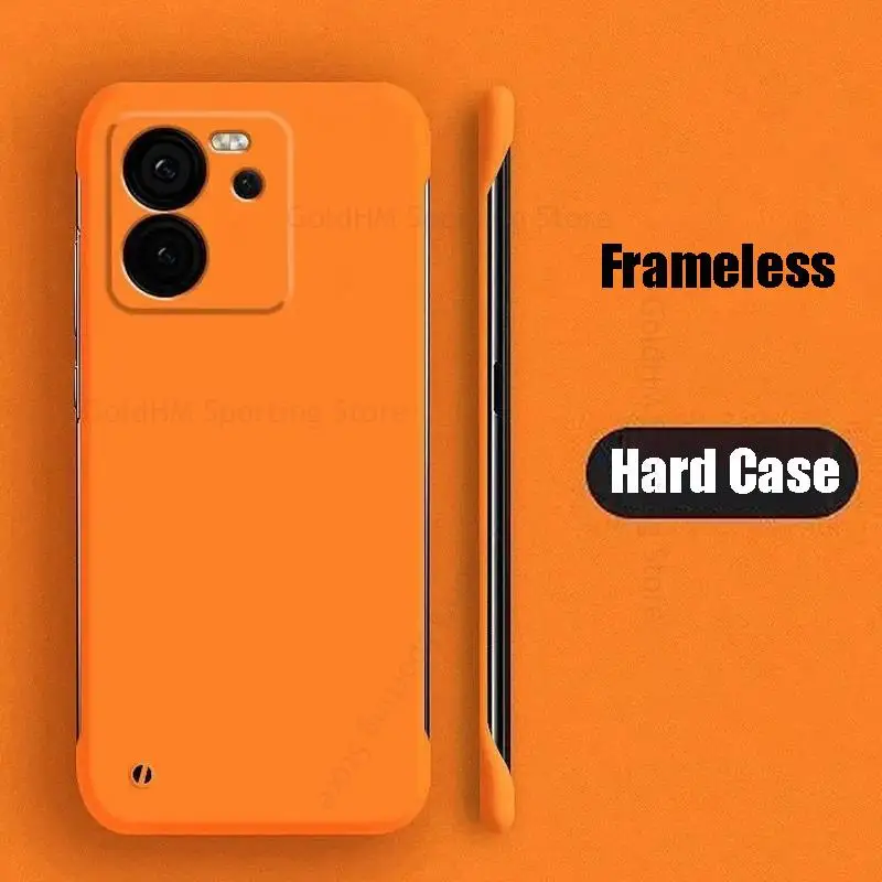 Funda For Redmi K60 Ultra Candy Color Frameless Phone Case For Redmi K60E K50 Ultra K40 Gaming K30 Pro Borderless Hard PC Cover