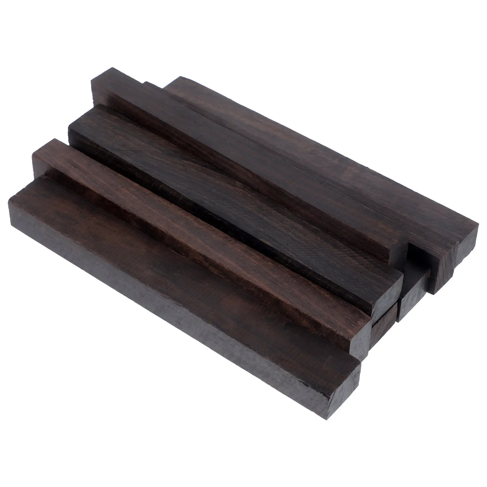 8 Pcs Exotic Woods Woodworking for Turning Pens Making Craft Product Blanks Woodturning Block view 2