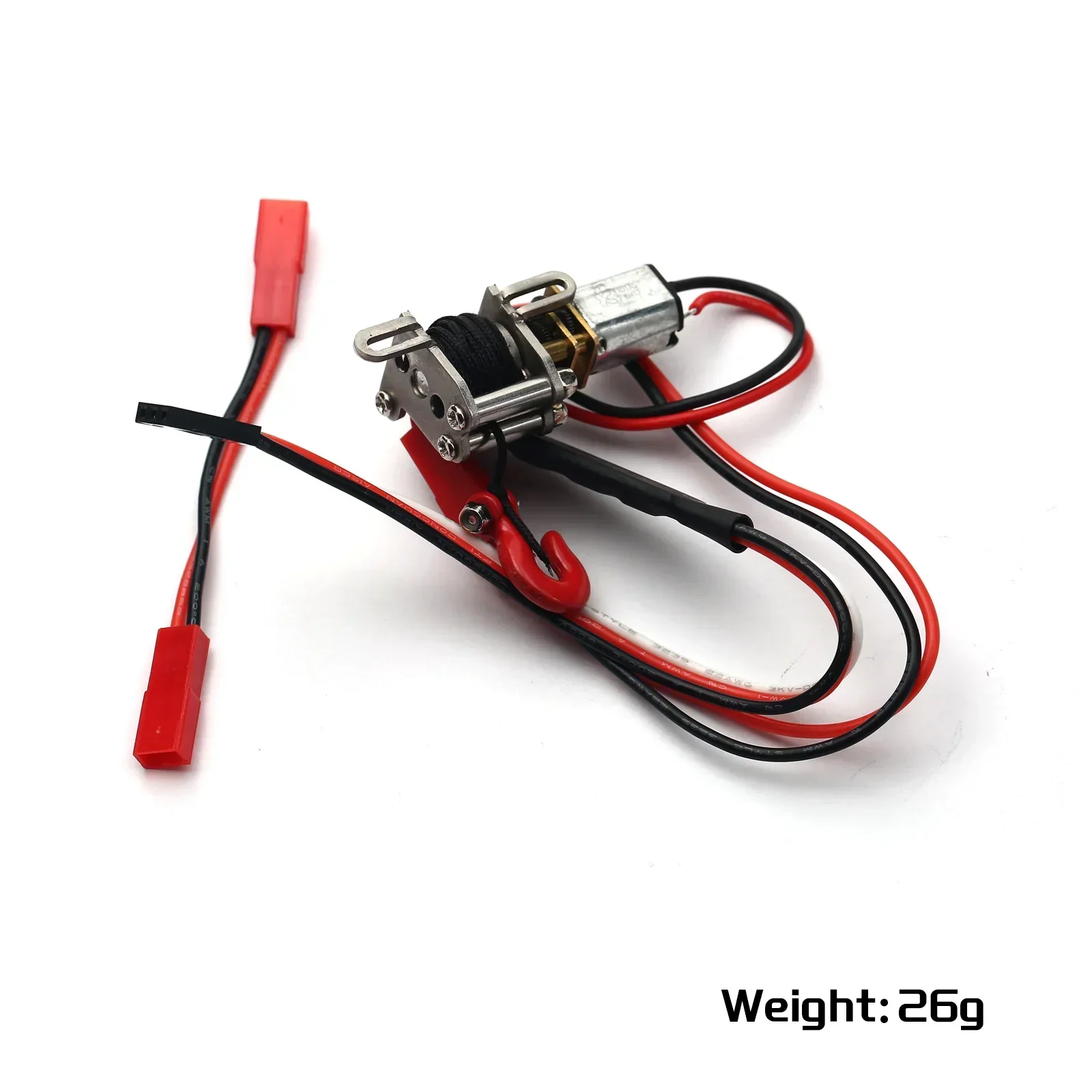 Metal Automatic Winch with 3CH Control Cable for WPL C14 C24 C34 MN D90 MN99S JJRC LDP06 1/12 1/16 RC Car Upgrade Parts