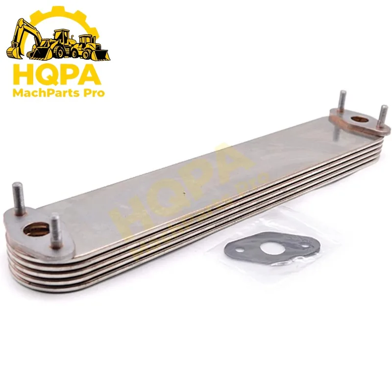 34339-03100 3433903100 Seapple 5P Oil Cooler core Compatible with Mitsubishi S6K Caterpillar E320B E320C