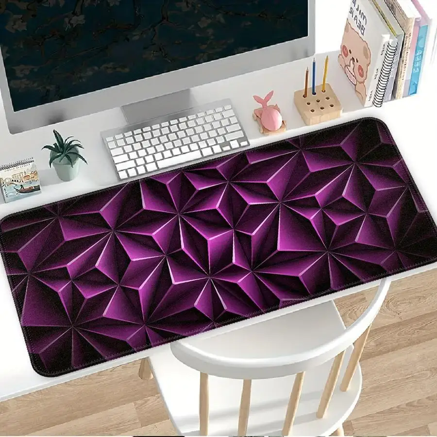 

Polygon Multicolored Pattern Is Cool Mouse Pad office Pad Desk accessories Computer Laptop Pad Keyboard Mouse Pad Game Console
