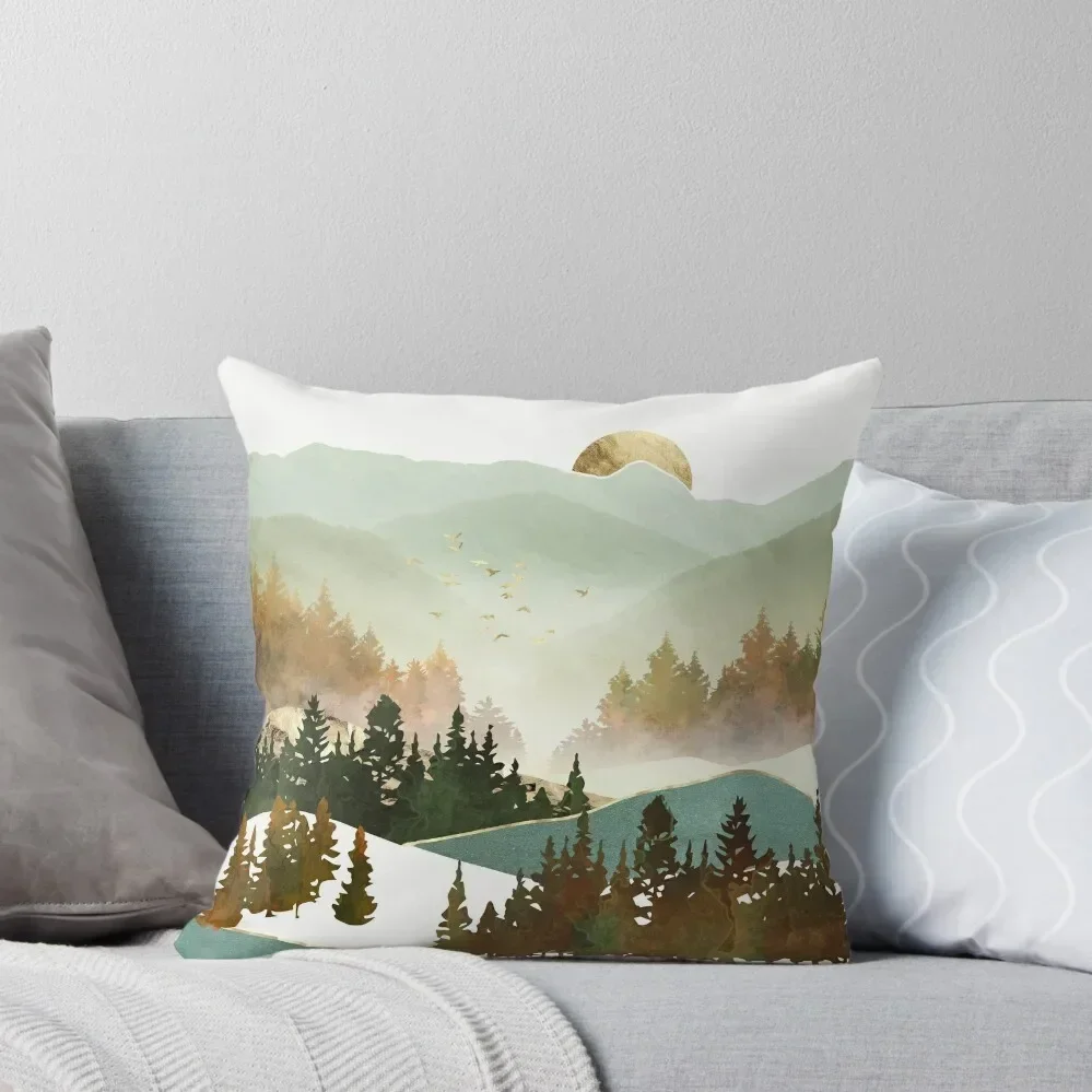 

Fall Morning Throw Pillow ornamental pillows ornamental pillows for living room Pillowcases Bed Cushions pillow
