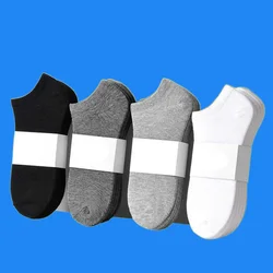 5/10/20 Pairs Breathable Sports Comfortable Cotton Floor Socks Fashion White Black Ankle Socks High Quality Women's Short Socks