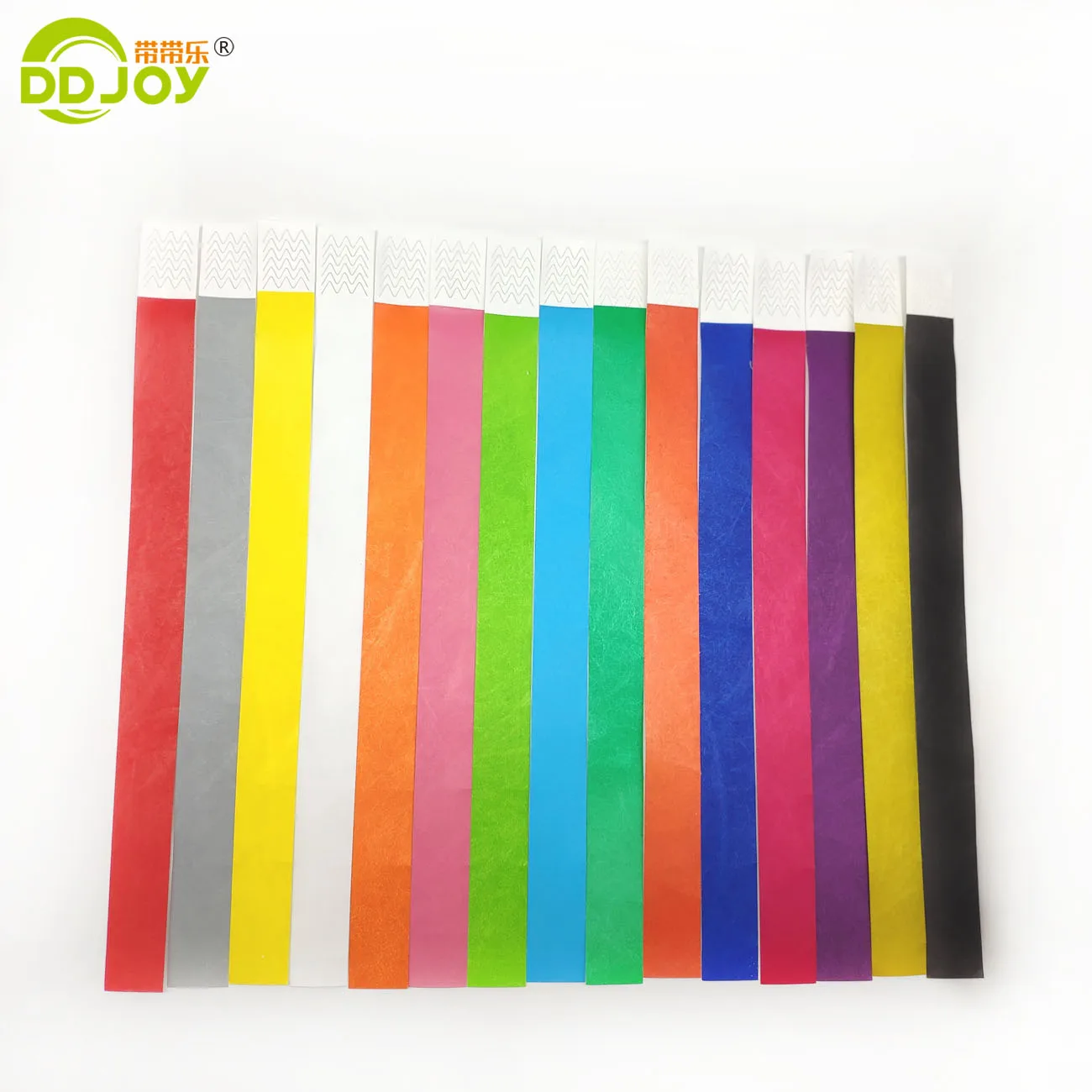 DDJOY 500PCS Paper Wristbands for Events Party Wristbands Colored Wristbands Club Arm Bands Concert Bar Entrance Admission