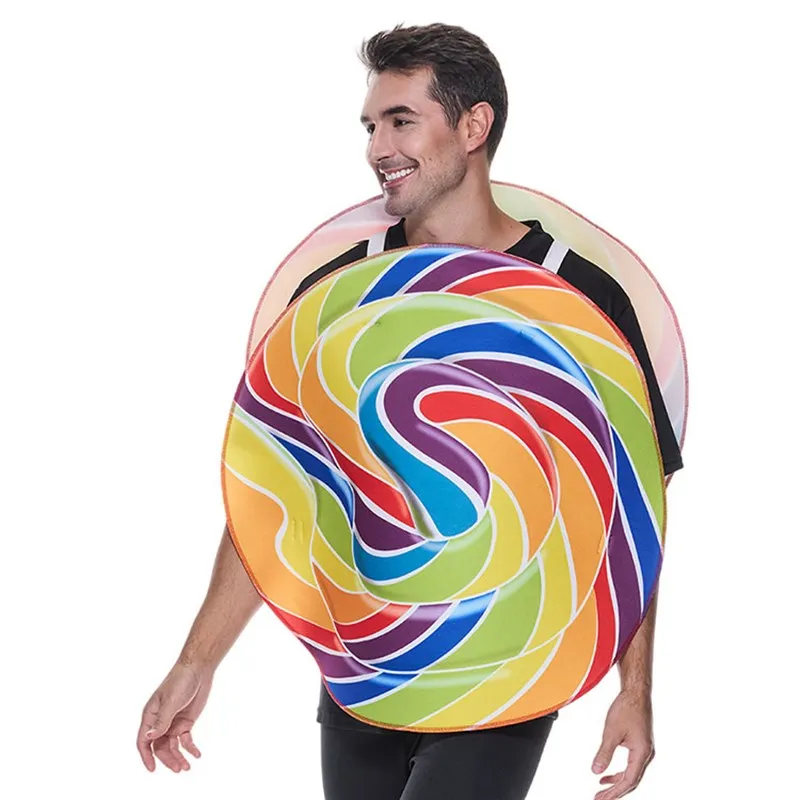 Zabawny kostium na Halloween Cukierki Lolita Stroje na doroczne spotkanie Kostium na występ z cukierkami Damskie etniczne stroje sceniczne