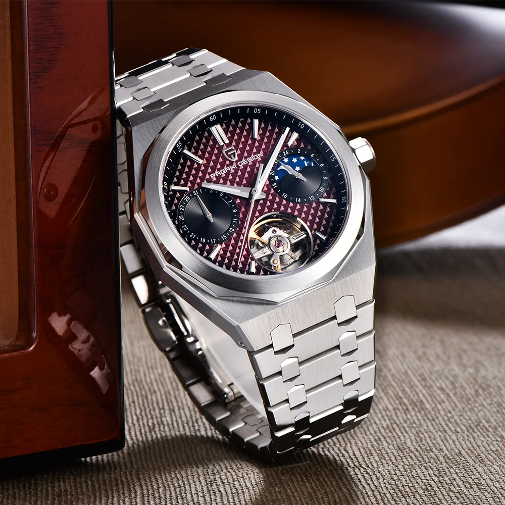 파가니 디자인, 새로운 고급 남성용 시계, 자동 무브먼 - Automatic Pilot Watch 리뷰 및 가격
