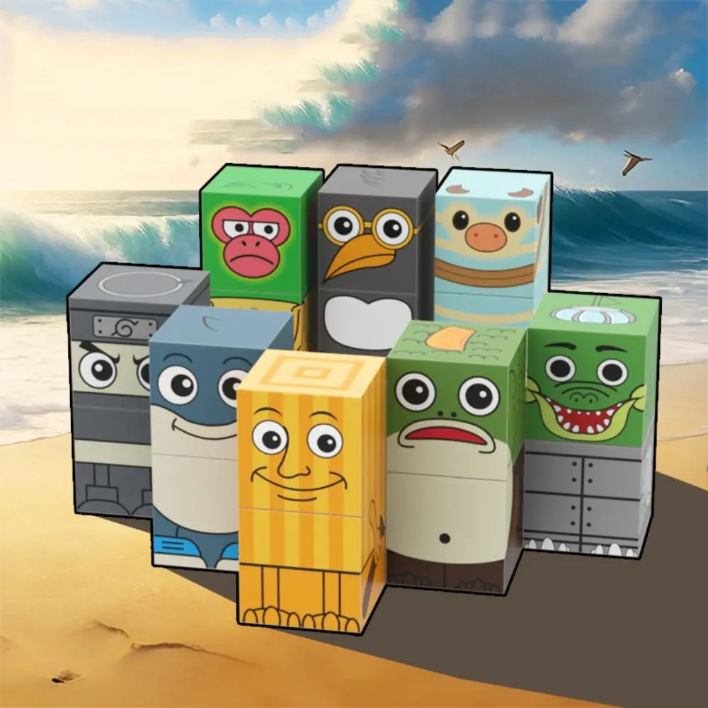 

Tungtungsahur Italian Brainrot Magnetic Block Toys Tung Tung Tung Shark Tung Tung Tung Sahur Puzzle Toy Funny Doll