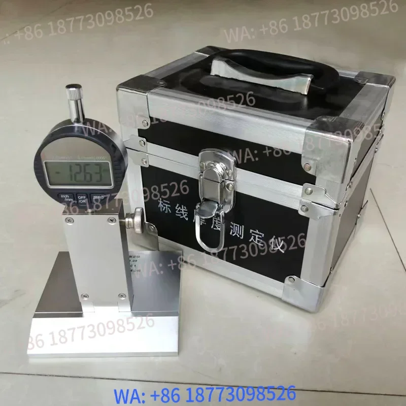 STT-950 Pavement Marking Thickness Gauge Road Thickness Digital High Precision Digital Meter Project