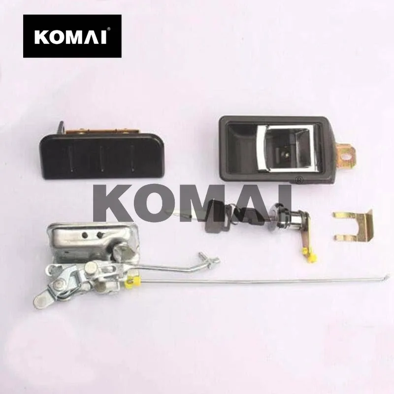 KOMAI Cab Door Lock Assembly Fit for EX60 EX120 EX200-2 EX300-2/3 Excavator