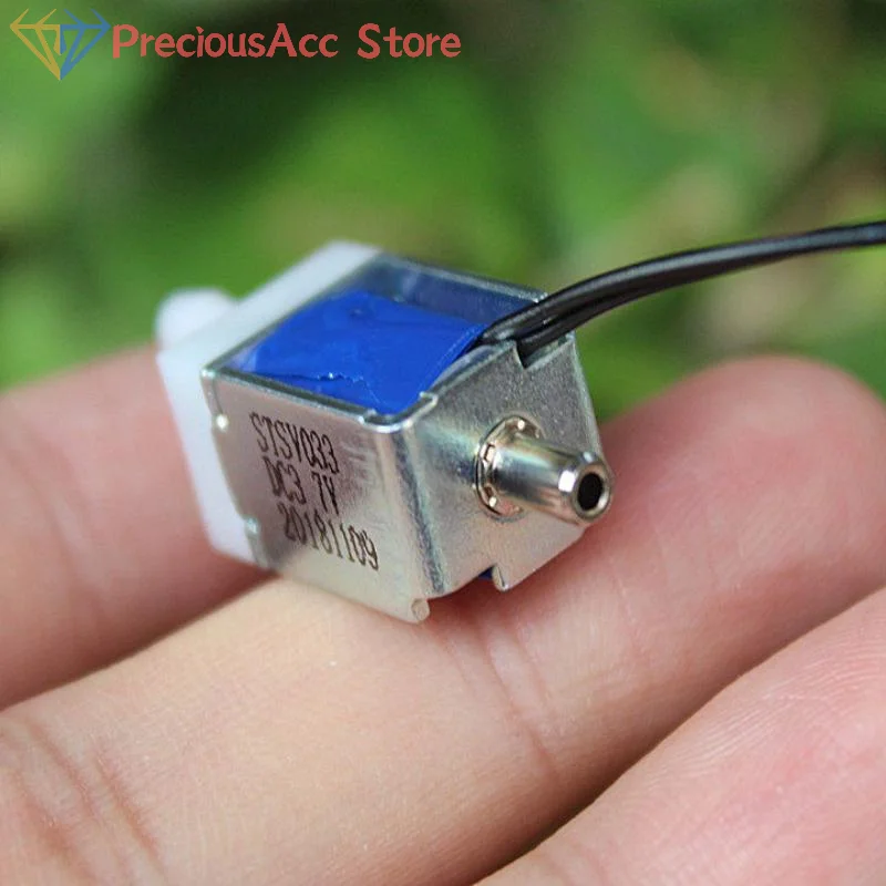 .New Sale-1/5Pcs DC3.7V 3-Way Mini Air Valve Micro Electric Solenoid Valve DIY Accessories