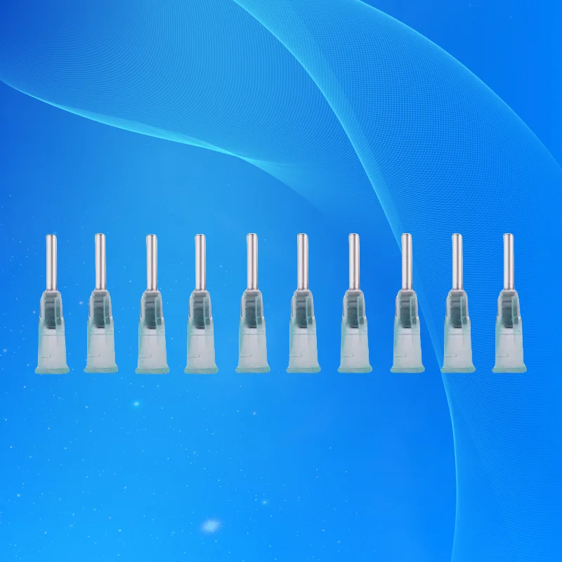 

Бесплатная доставка, нестерилизованные, 100 шт./компл., 14 г, паяльная паста, клей, дозирующая игла для жидкости, 1/2 дюйма, сварочные флюсы