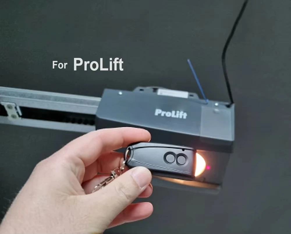 

for ProLift, Compatible ECOSTAR RSC2 RSE2 Garage Remote Control 433,92Mhz Transmitter Rolling Code Gate Door Opener