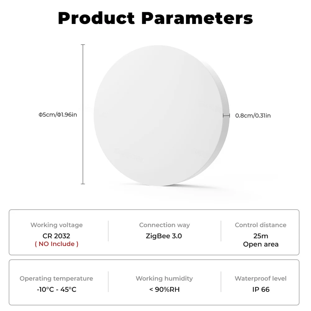 

Zigbee Gateway Need Wireless Scene Switch Multi-scene Linkage Smart Light Switch ZigBee Smart Wall Switch for Smart Home Devices