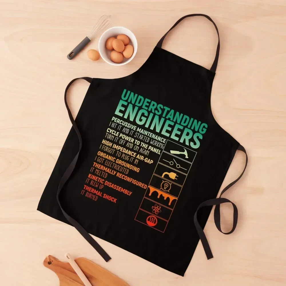 

Vintage Understanding Engineers Apron Things For Home And Kitchen Woman Work women's kitchens Things For Kitchen Apron