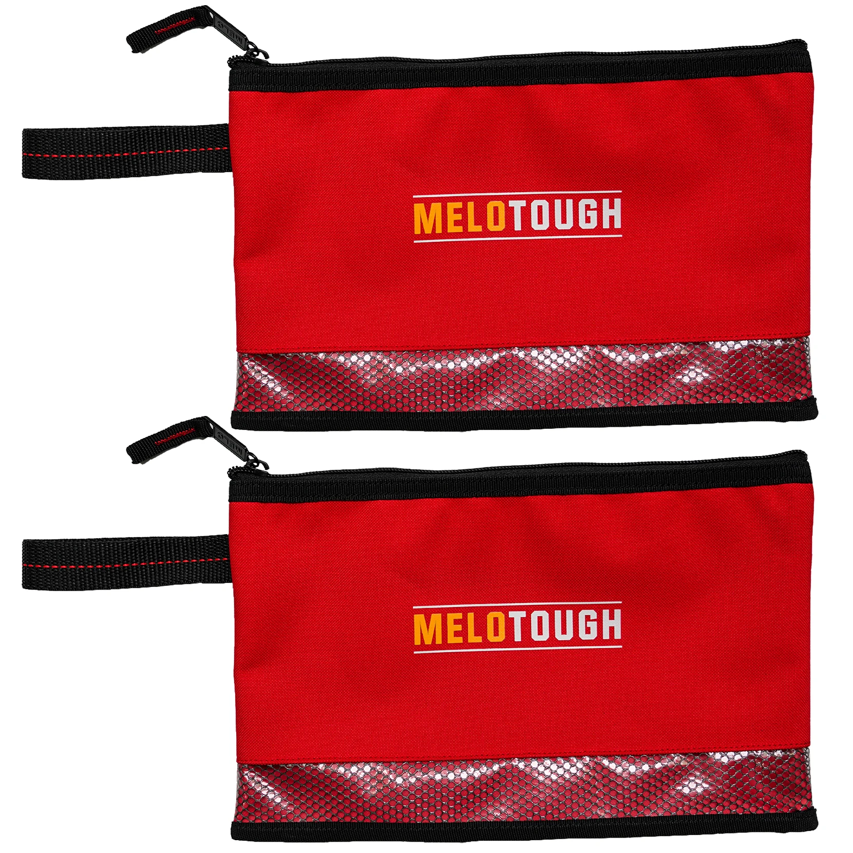 MELOTOUGH Multi Tool Pouch Small Tool Bag Zipper Bag Zipper Pouches, Durable Storage Organizer Tote bag 2 packs