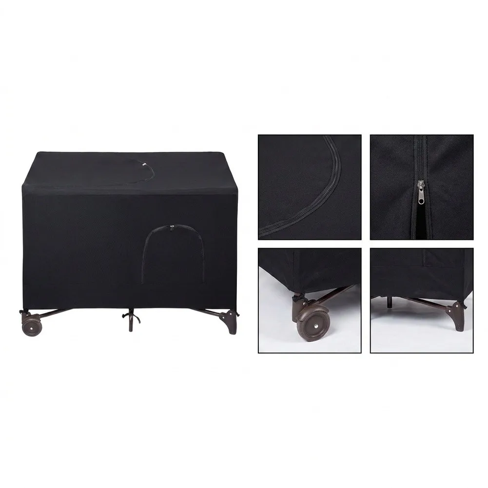 Crib Net Cover Designed for Playards and Portable Cribs Featuring Full Enclosure and Mesh Airflow Support Crib