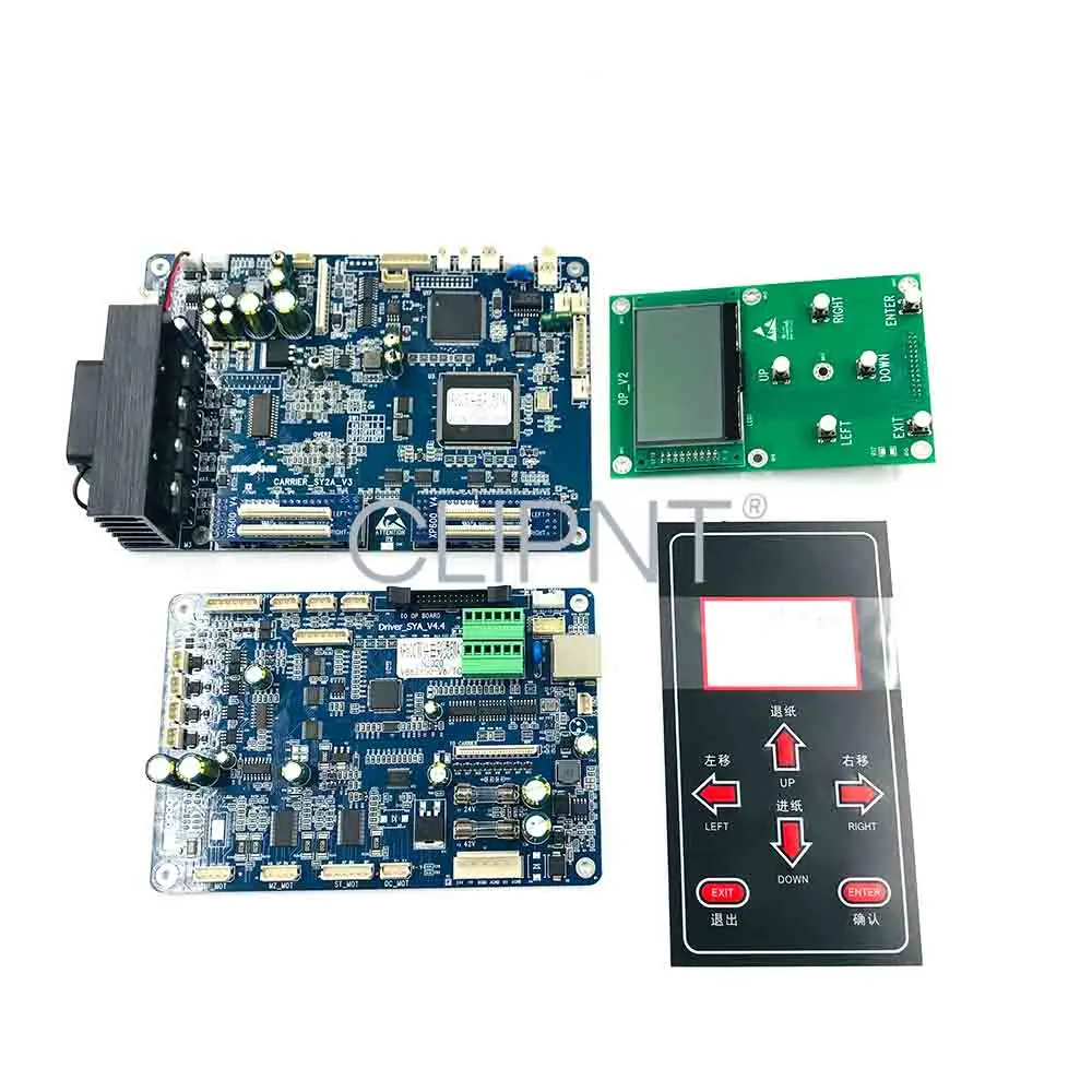 KYJET Senyang XP600 single/doule head Board kit for XP600 carriage board main board Printing White ink CMKY+W for DTF A3 printer