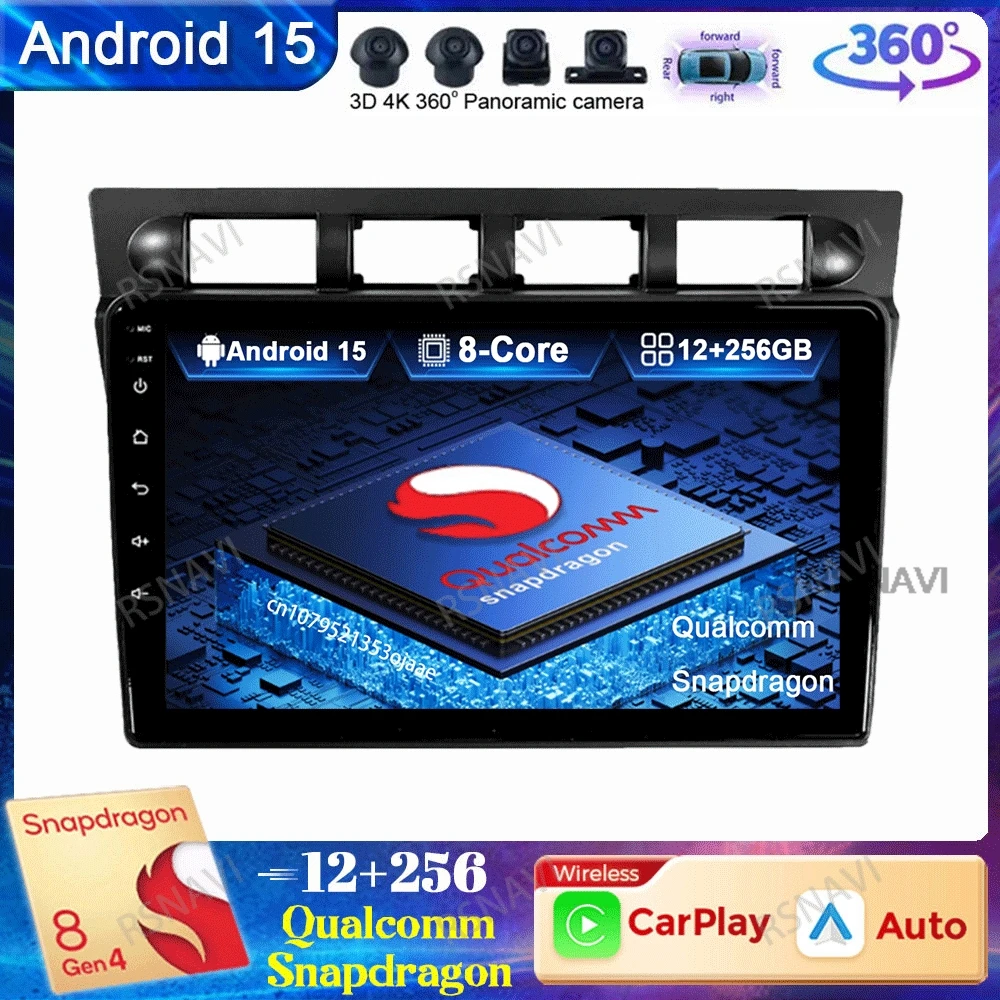 Car Radio Android 14 For Kia Morning Picanto 2007 - 2010 DVD RDS Wireless Stereo Qualcomm 8 Core Autoradio Multimedia BT IPS DSP