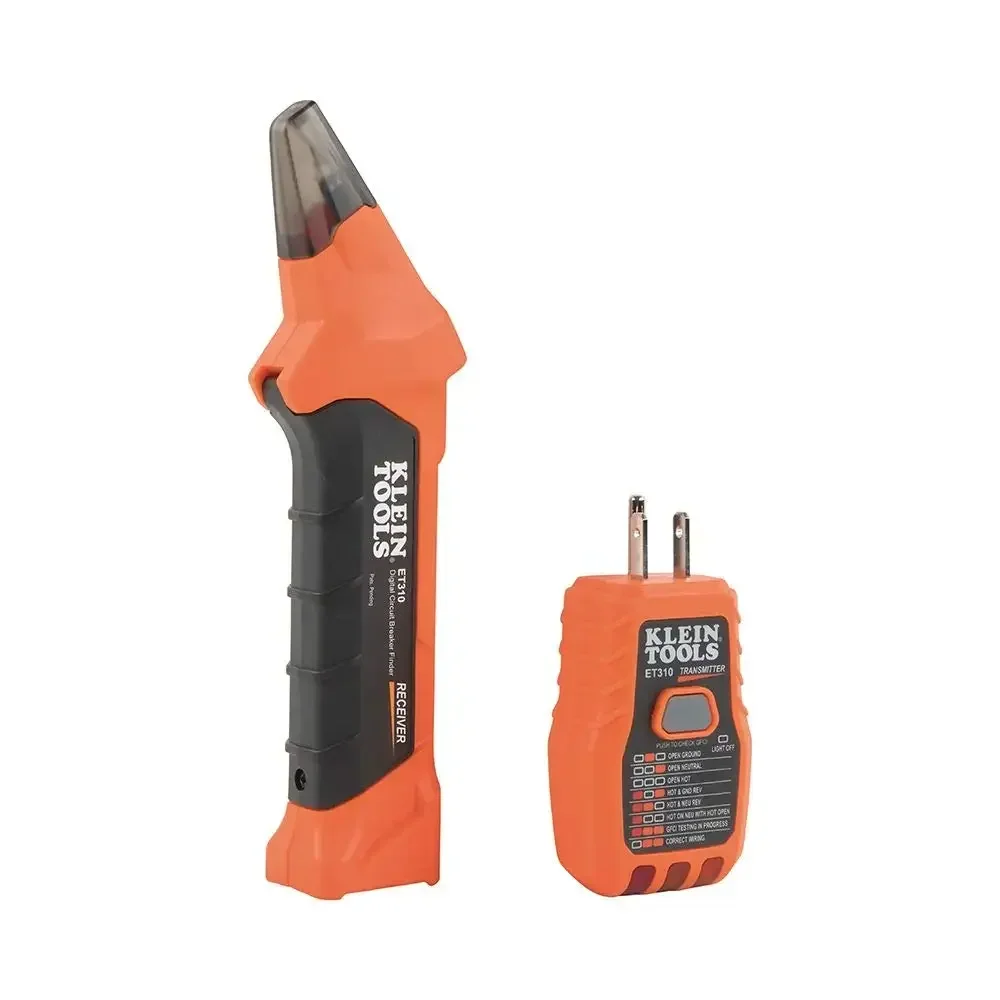 Klein Tools 80016 Kit de ferramentas para localização de disjuntores com acessórios, conjunto de 2 peças, inclui gato. Não ET310 e Gato. Não 69411